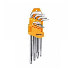 Llave Hexagonal Torx 9Pcs - Brazo Largo CFH-D02001-2