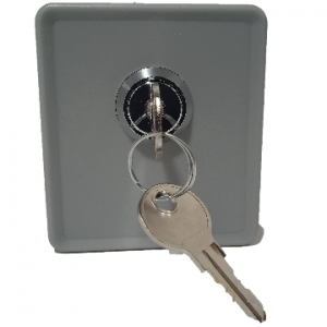 Módulo selector mural ABS con llave MS1601810