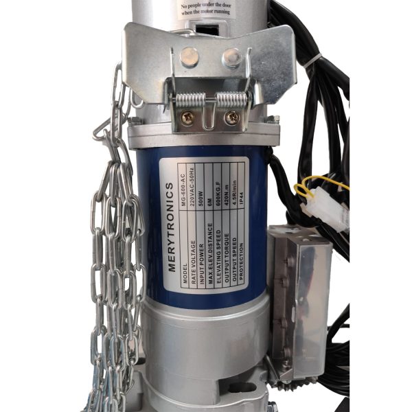 Kit Motor Lateral marca MERYTRONIC 600kg con central compacta y 2 controles MSZK151 - Imagen 3