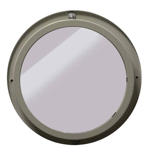 Mirilla 3+3 mm Redonda 225mm vidrio laminado con marco MIRI225 - Imagen 3