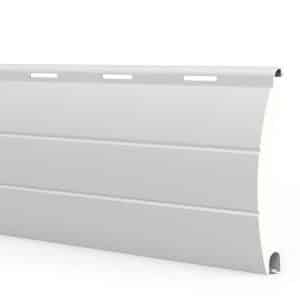 Lámina MG-45 para persianas de aluminio color blanco MG45110