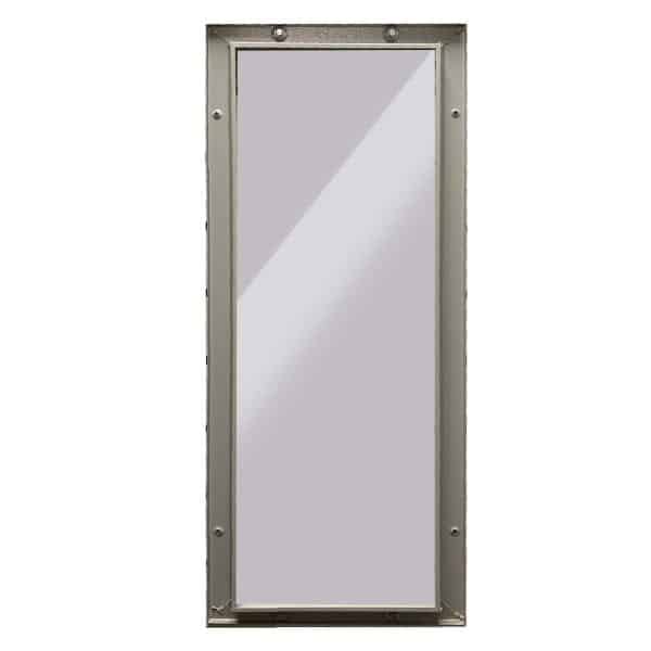 Mirilla 3+3 mm rectangular 300*400mm vidrio laminado con marco MIRI400