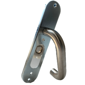 Manilla de acero inoxidable para puertas de seguridad BAPA500