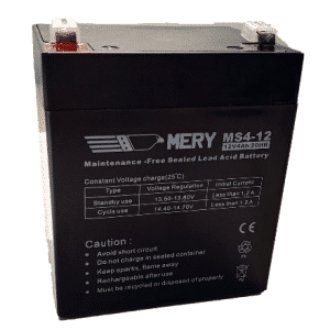 Batería recargable 4AH 12V MS412VAH
