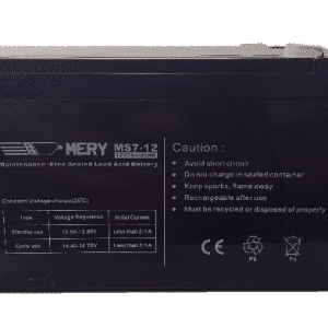 Batería recargable 7AH 12V MS712VAH