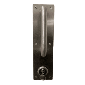 Tirador con base de Acero inoxidable para puerta de seguridad BAPA820