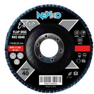 Disco traslapado flapdisc circonio 4 1/2" G40 Pack 5 und PX15601