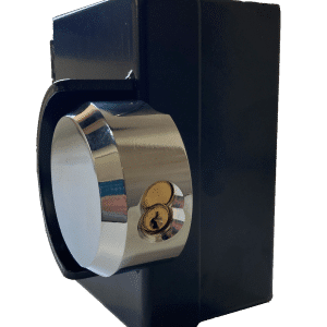 Caja negra blindada metálica con candado CAJM035