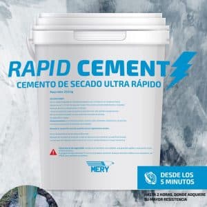 Cemento Rapid Cement de secado rápido (25kg)