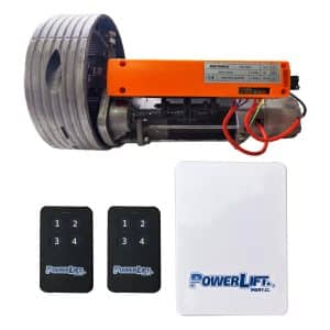 Kit Motor Central ASTI 180Kg + Central ROMA + 2 Controles Remoto MSZK130