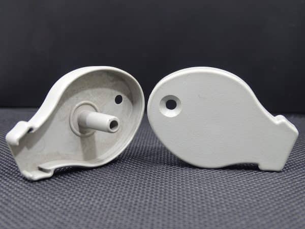 Tapa base dúo gota gris RW00022