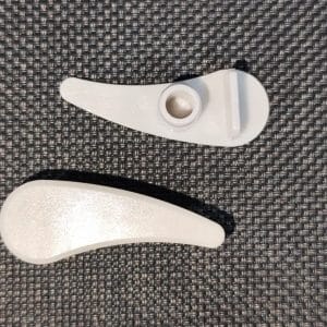 Tapa base roller gota color gris RW00026