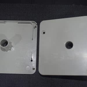 Tapa cenefa standard redonda color gris RW00672