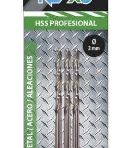 Broca HSS 5% Metal / Acero / Aleaciones 3 mm diámetro 5530D43030