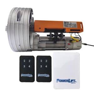 Kit Motor Central Italiano 180Kg VDS +Central ROMA + 2 Controles Remoto MSZK135