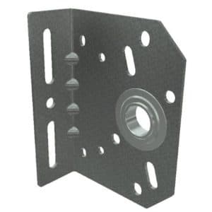 Soporte de eje 127x3mm PAR DER IZQ D130104