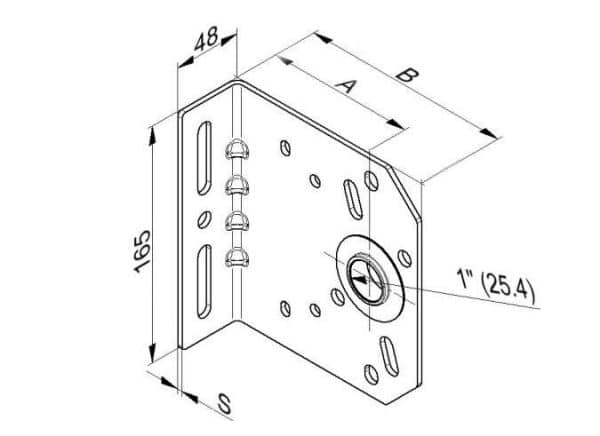 Soporte de eje 86x3mm PAR DER IZQ D130102 - Imagen 2