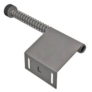 Tope de resorte plano derecho 15" D25026-FR