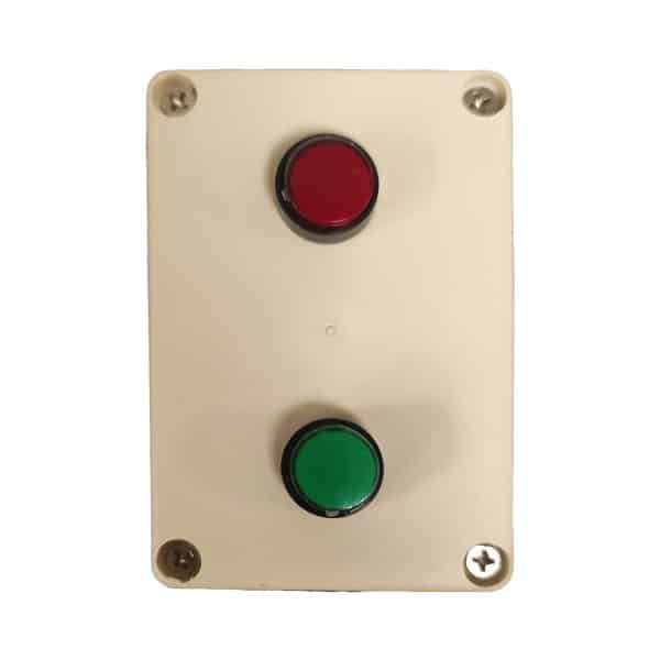 Semáforo LED 2 Tiempos con Cuadro de Comando para Nivelador de Andén | IP65 500m Visibilidad BAN0121 - Imagen 2