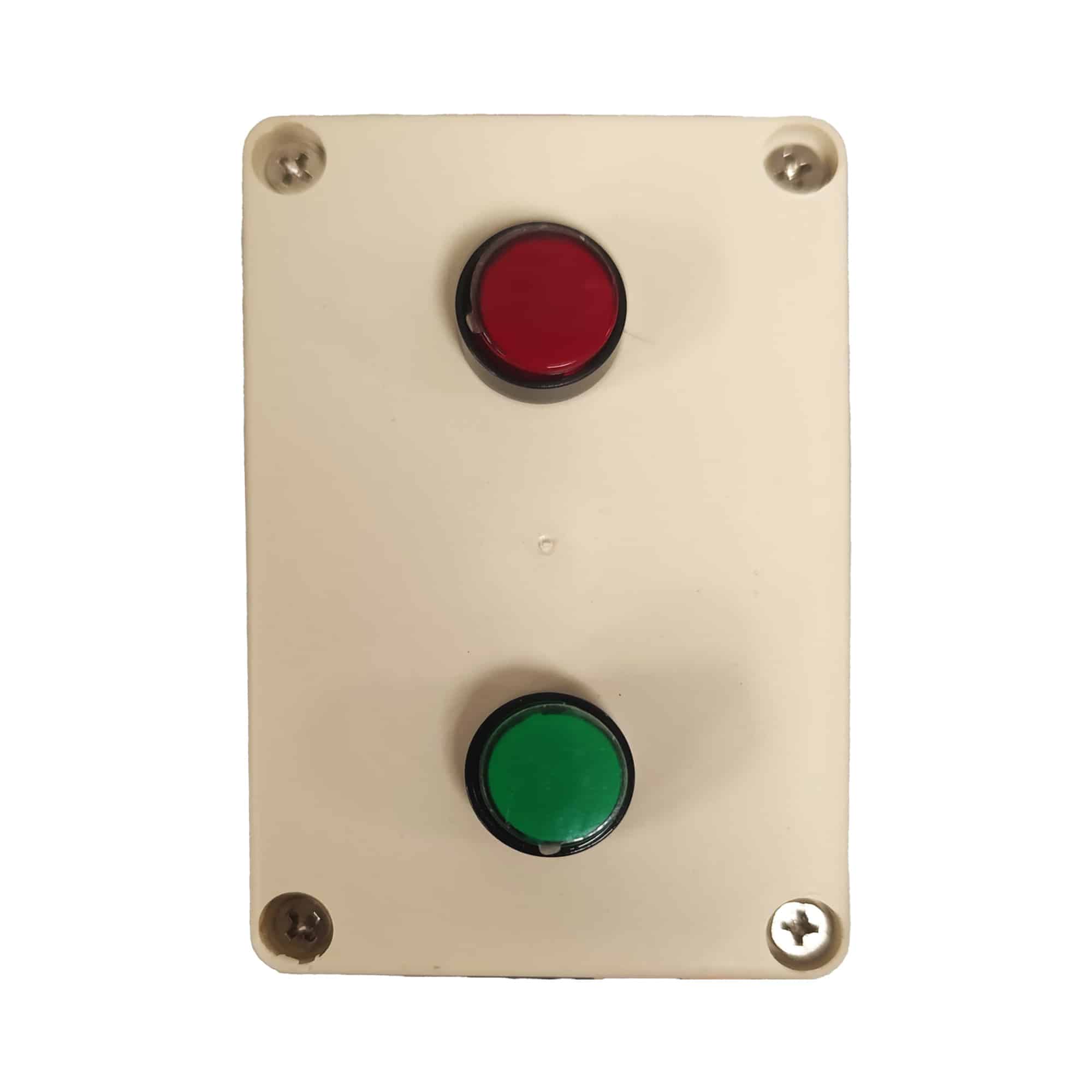 Semáforo LED 2 Tiempos con Cuadro de Comando para Nivelador de Andén | IP65 500m Visibilidad BAN0121 - Imagen 2