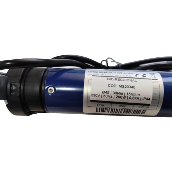 Motor tronic 30N bidireccional c/radio lim electrónico eje 60 MS20340 - Imagen 2
