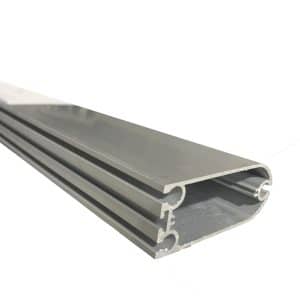 Kit Perfil inferior de aluminio 3mts. + Sello de Goma 3mts - Puertas Rápidas de PVC