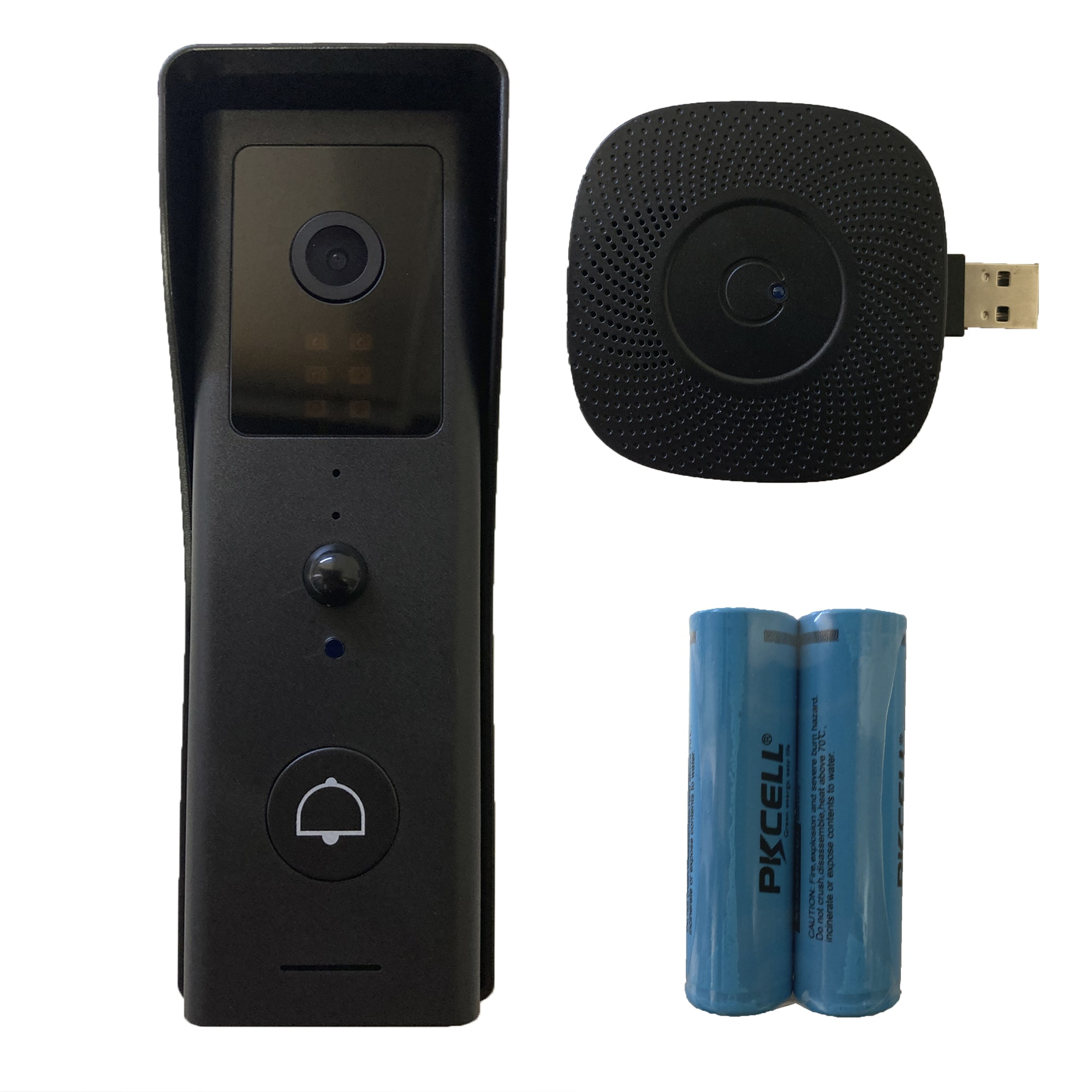 Portero eléctrico inalámbrico con cámara marca MERYTRONIC SKB1010 - Imagen 2