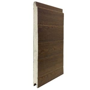 Panel 500 gofrado Stucco acanalado fino color Golden D815560